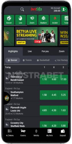 bet9ja mobile app betting